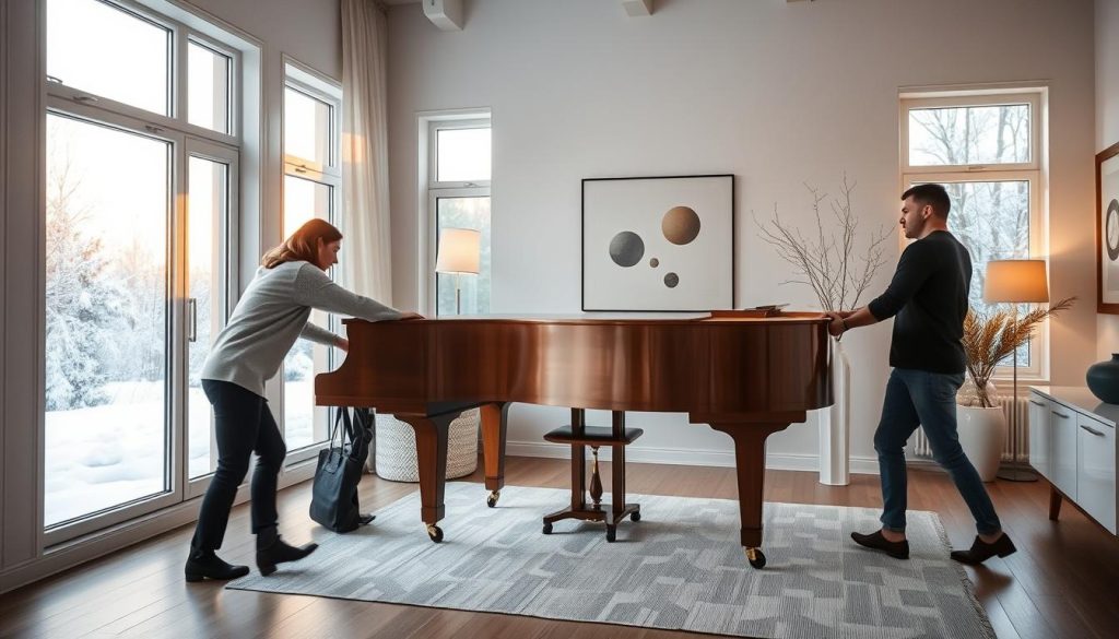 Pianohåndtering priseksempel