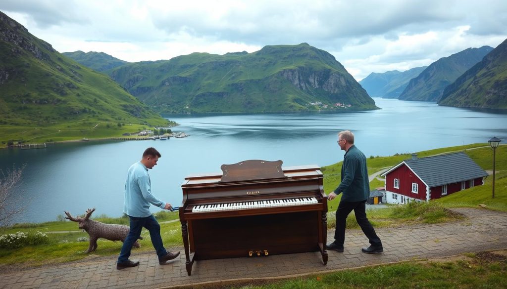 Pianotransport i Norge