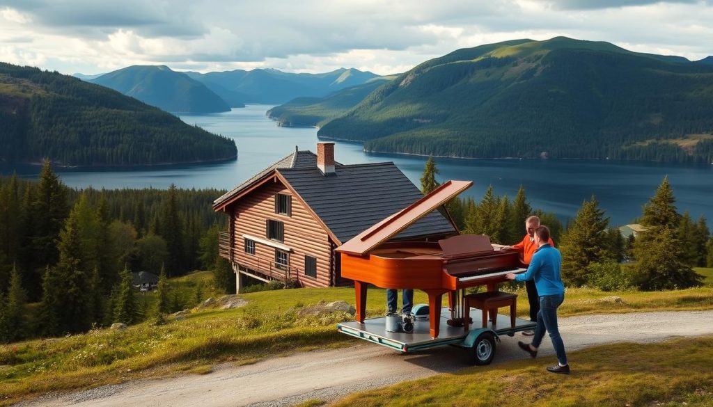 Pianotransport i Norge