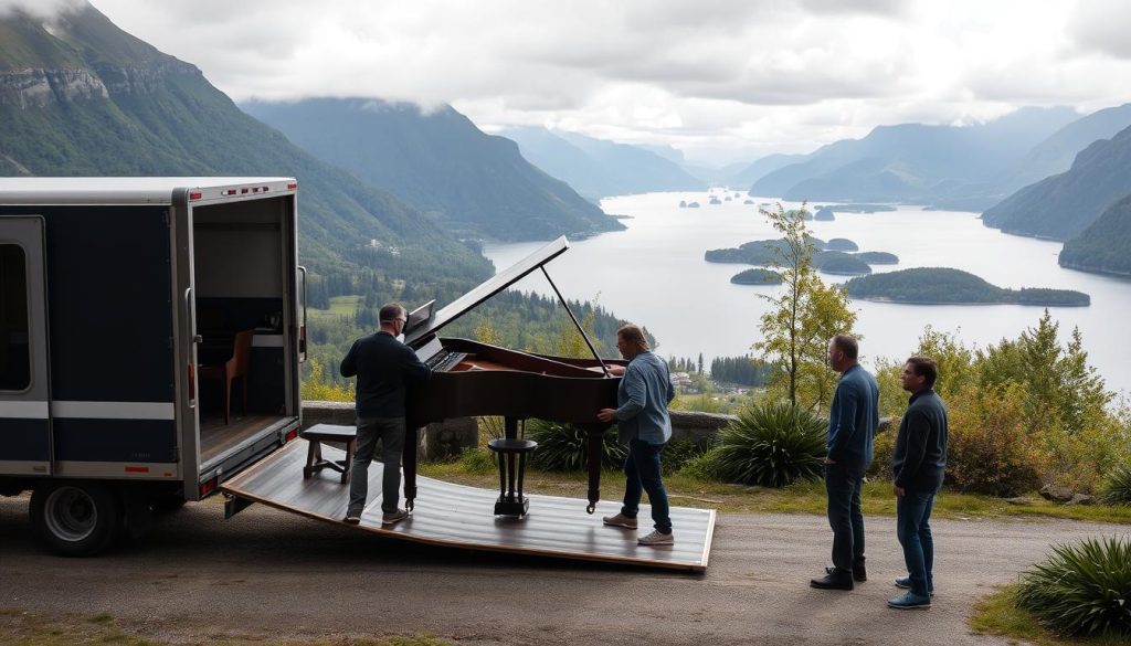 Pianotransport leverandør valg