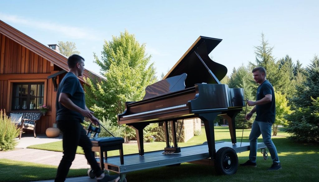 Pianotransport priser og kostnader