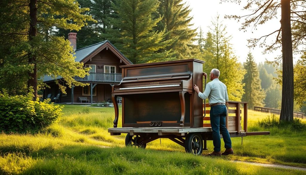 Pianotransport prisfaktorer