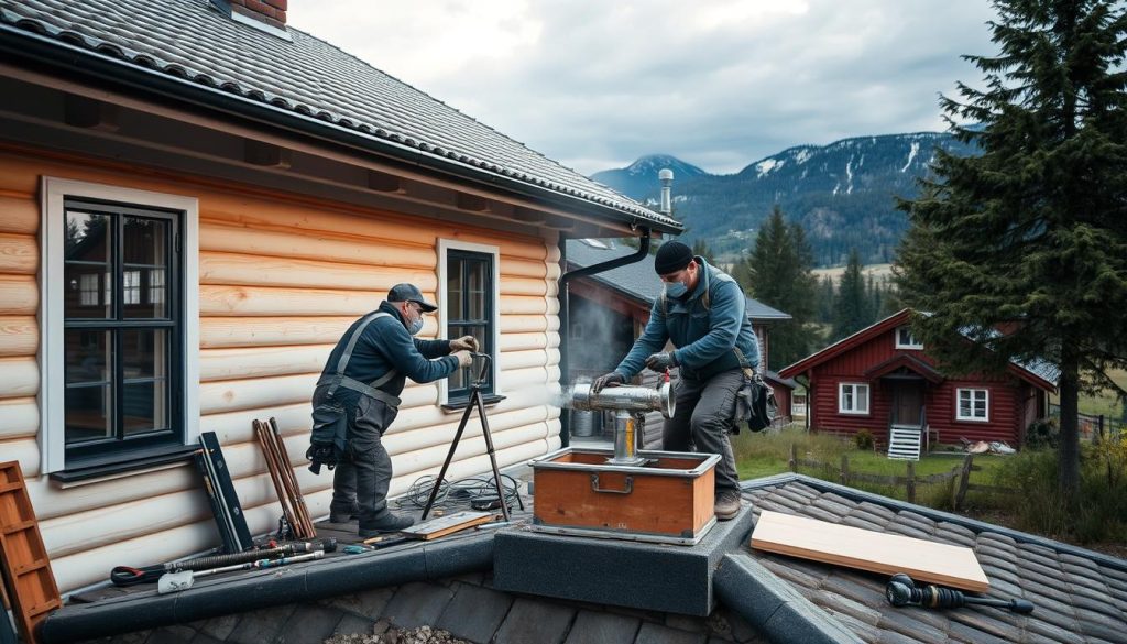 Piperehabilitering og tetting