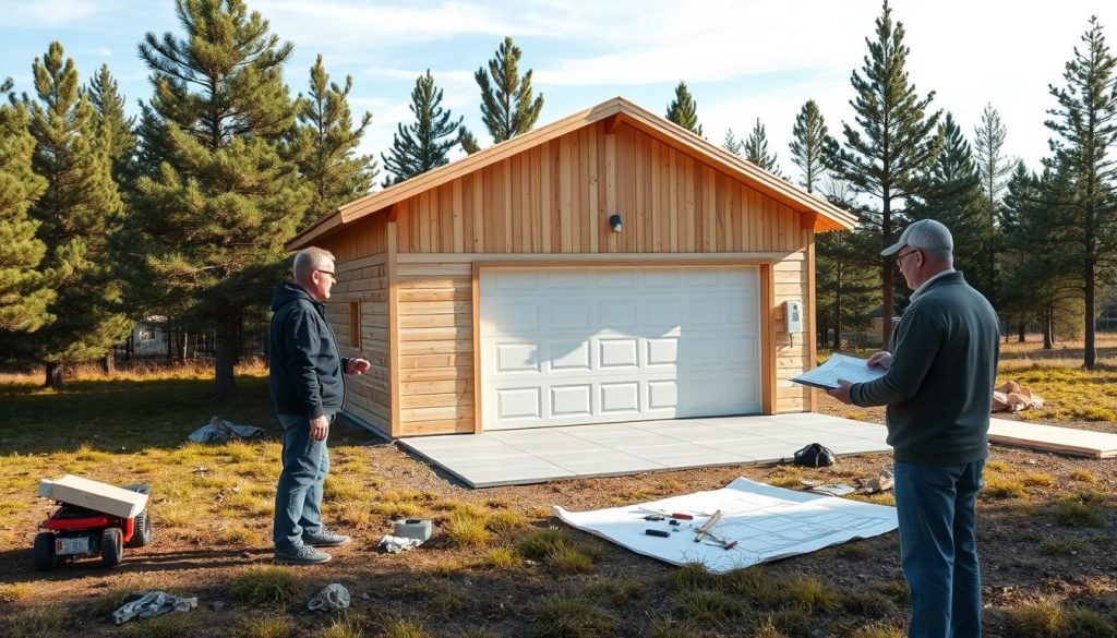 Planlegging av dobbel garasje