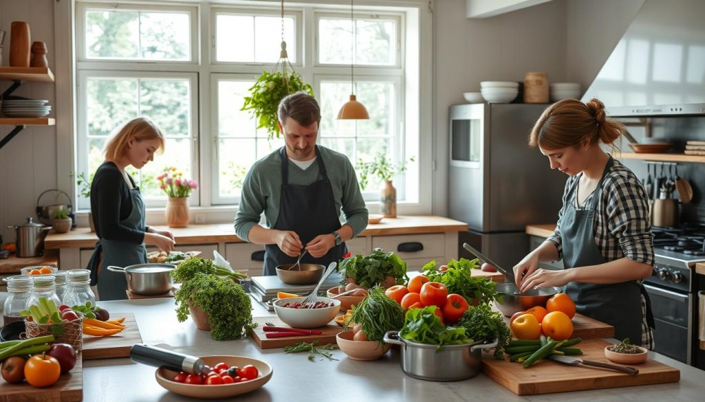 Plantebasert matkurs varianter