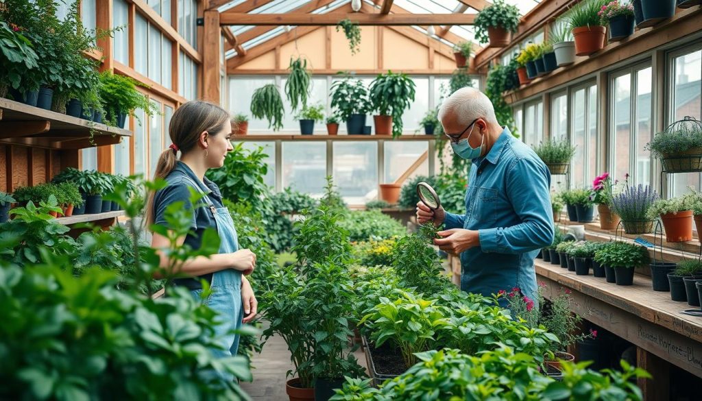 Plantevekst profesjonell veiledning