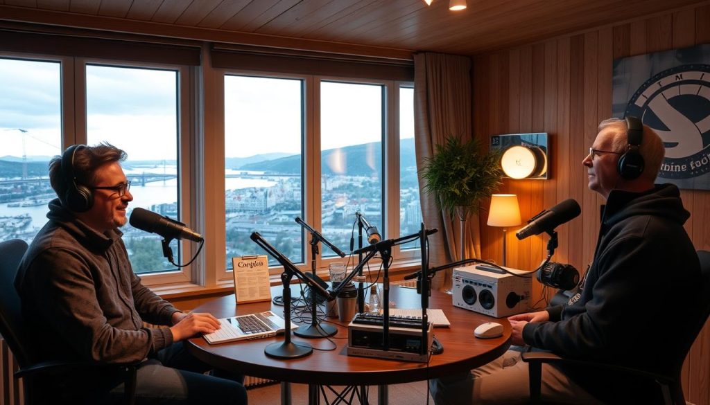 Podcast produsenter i norske byer