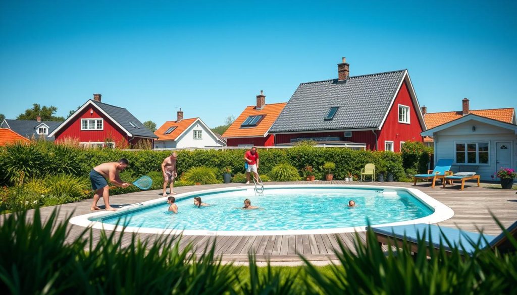 Poolservice i norske byer