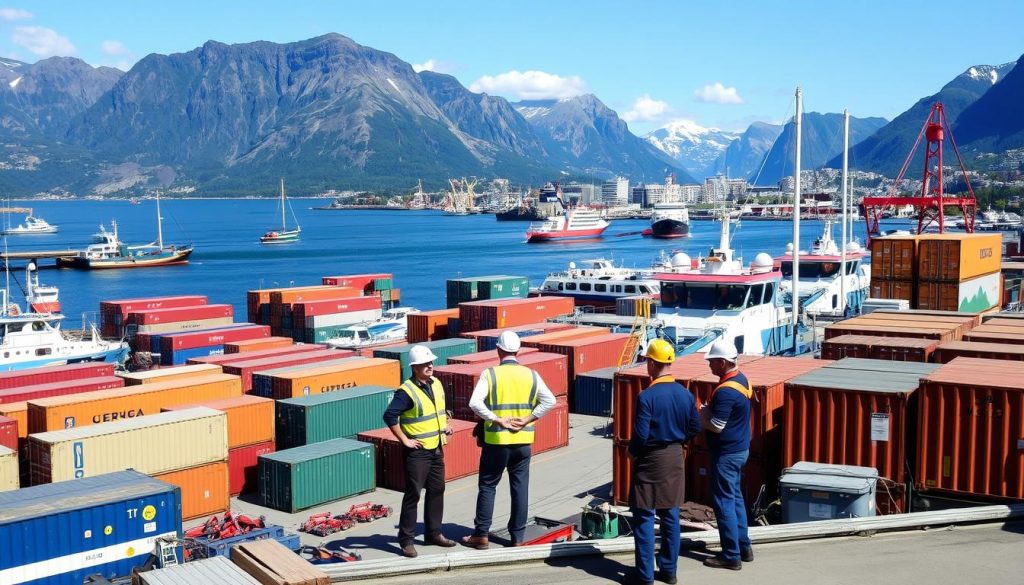 Port leverandører i norske byer