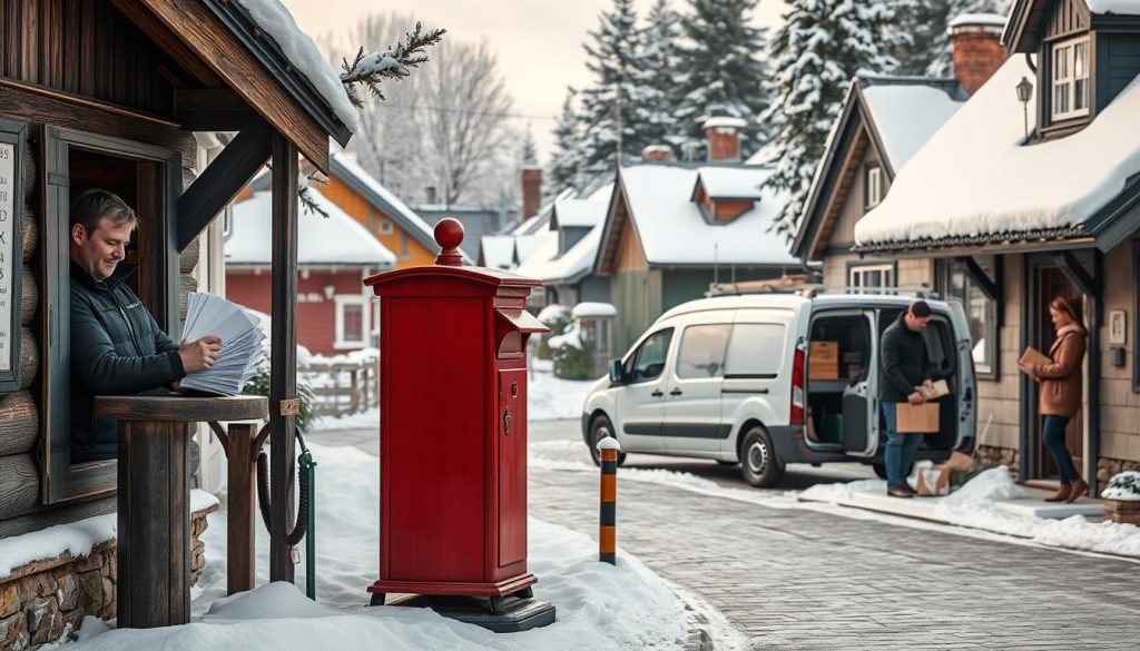 Postbud tjenester oversikt