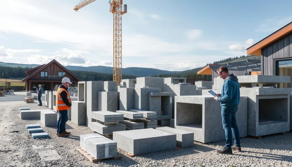 Prefabrikkerte betongelementer priser