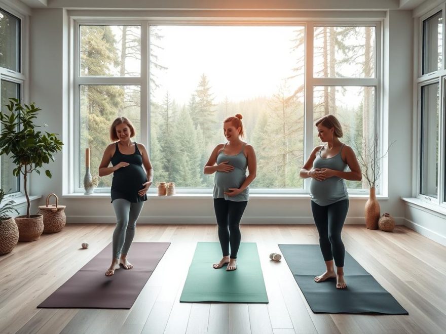 Prenatal yoga