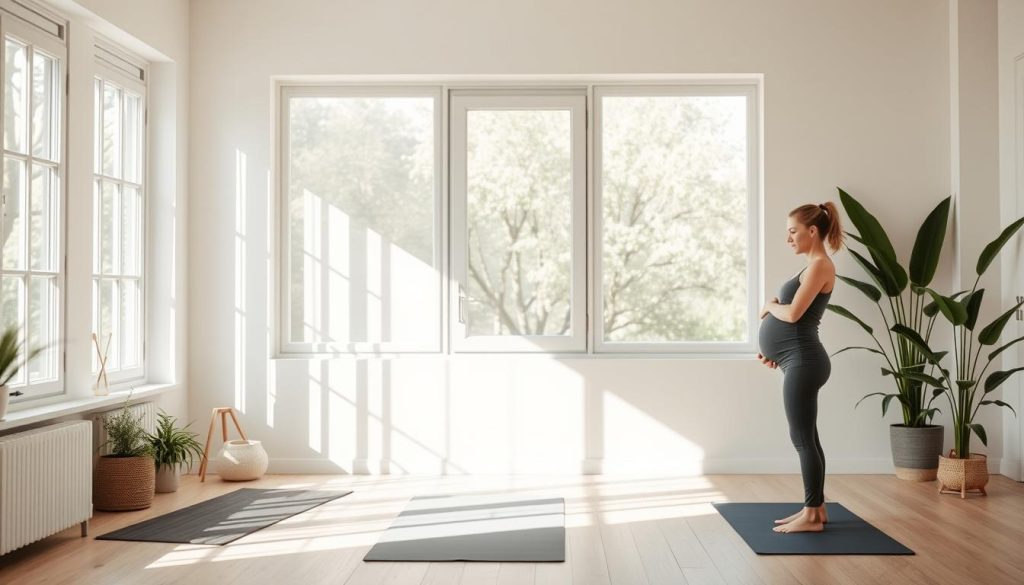 Prenatal yoga øvelser