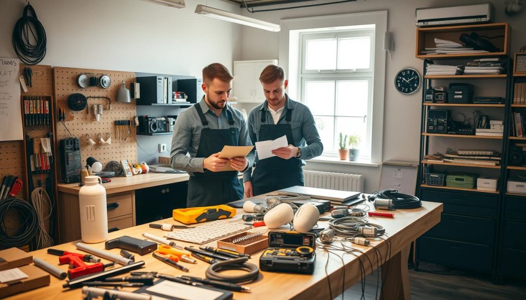 Priseksempler elektrikerarbeid