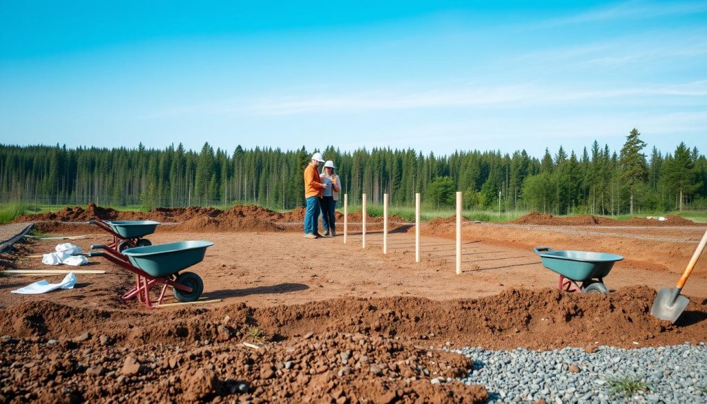 Priseksempler for grunnarbeid og planering