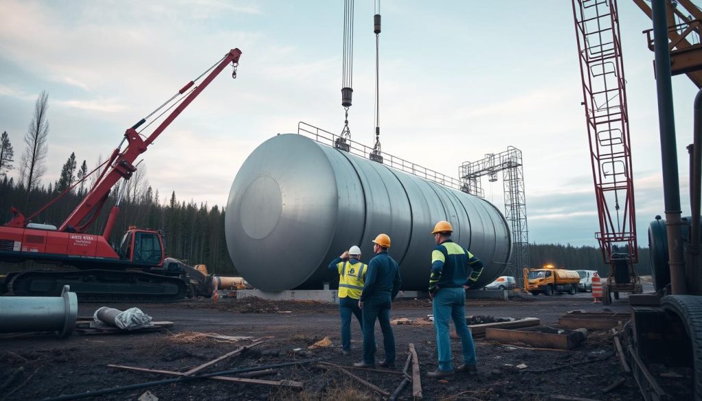 Priseksempler for ståltank fjerning