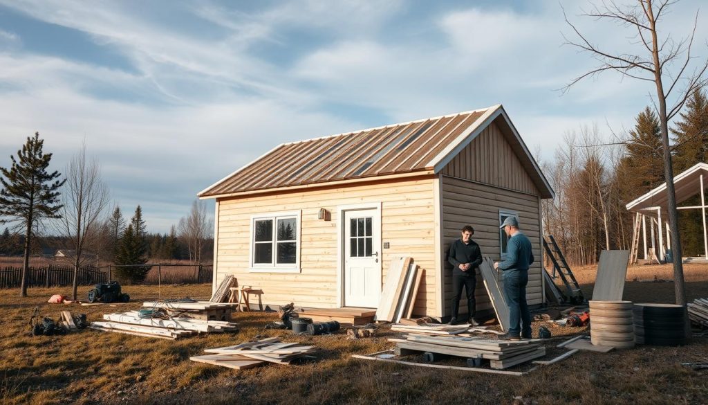 Priser for bygging av lite hus