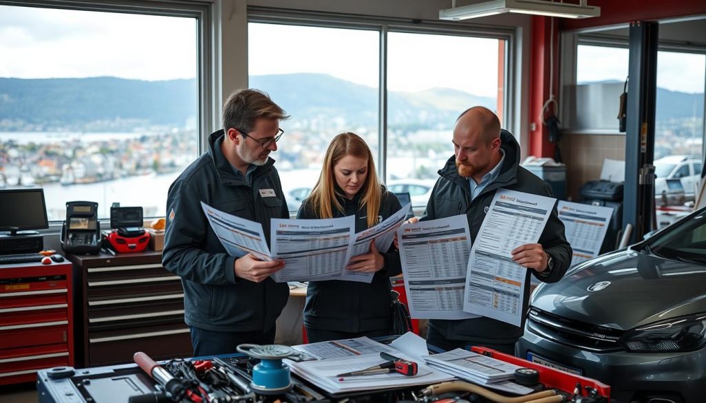 Priser for periodisk kjøretøykontroll i Bergen