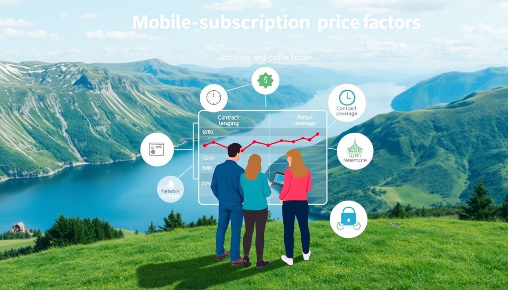 Prisfaktorer for mobilabonnement