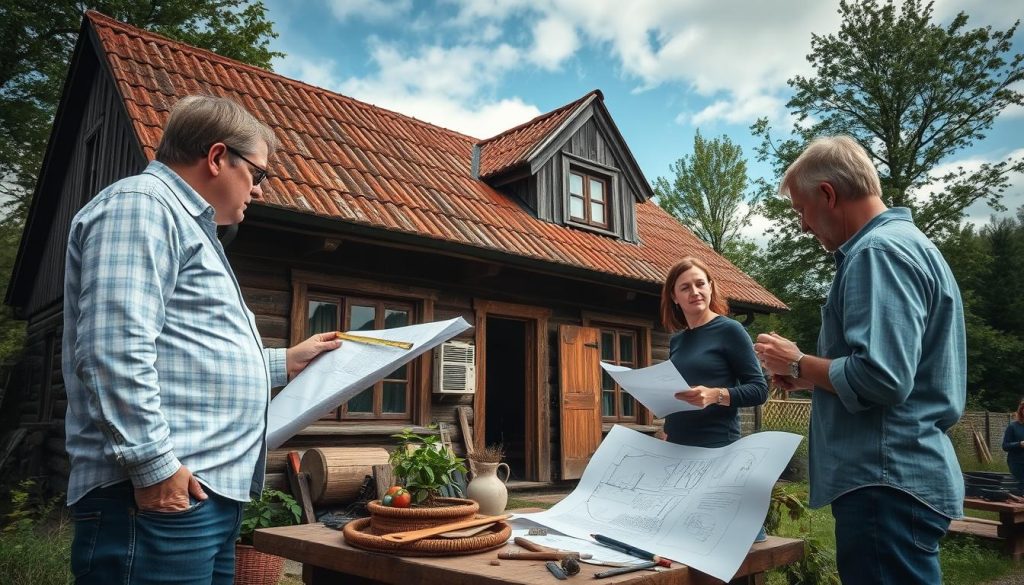 Prisfaktorer for renovering av gammelt hus