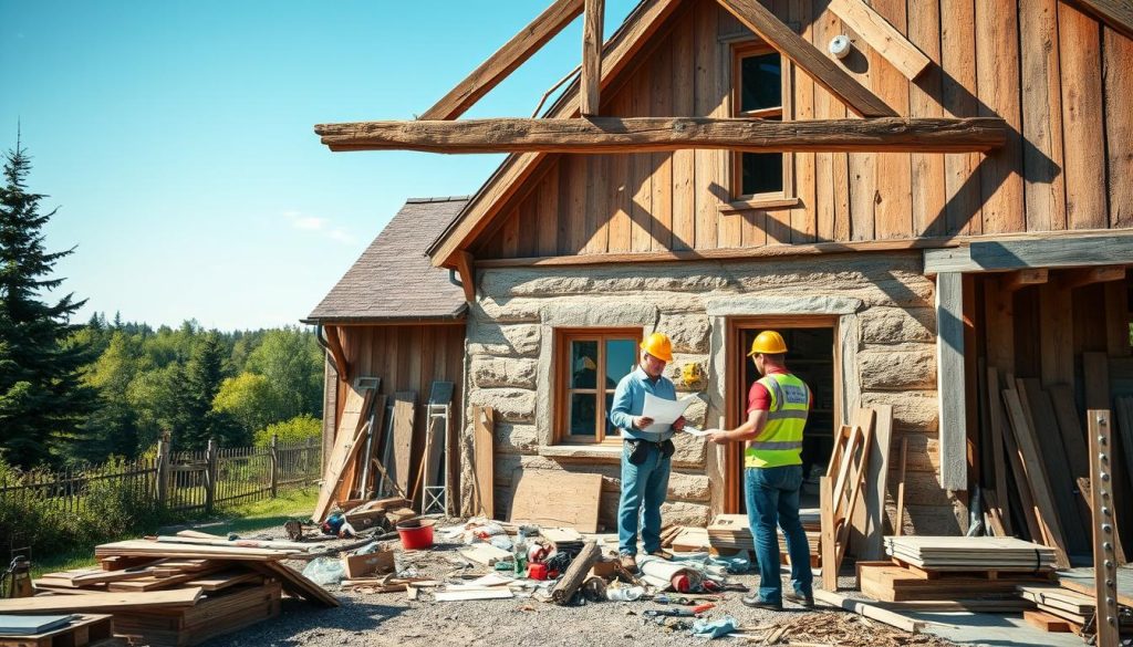 Prisfaktorer for renovering av gammelt hus