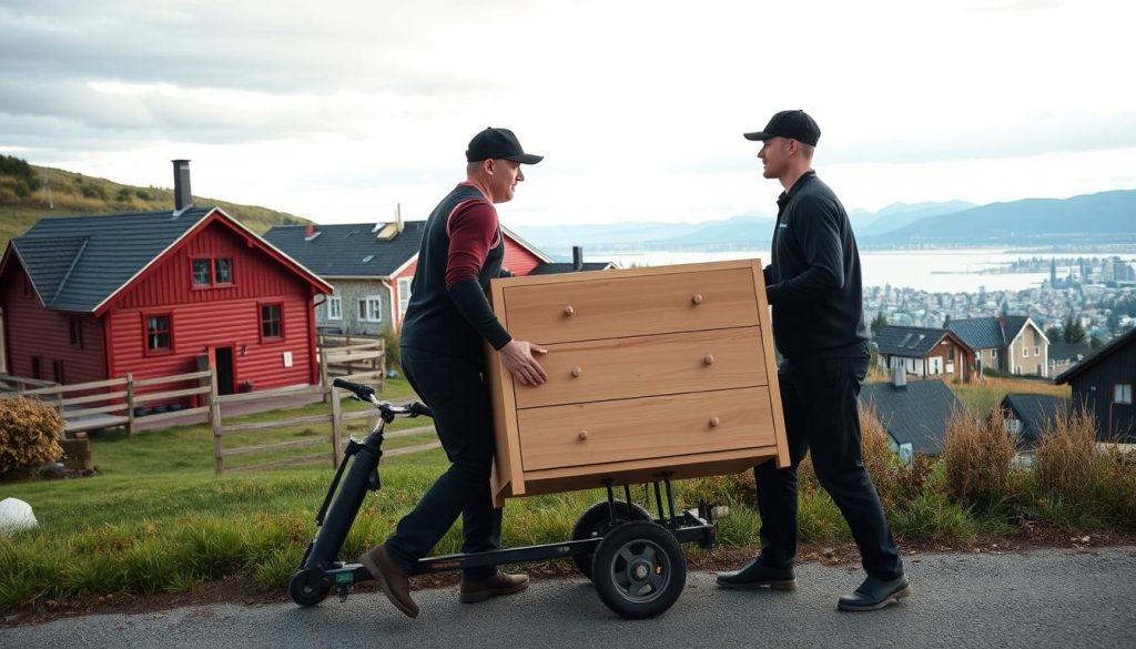 Profesjonell flyttehjelp Bergen til Oslo