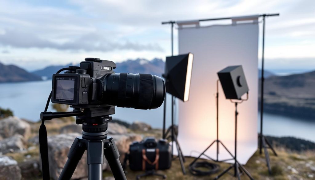 Profesjonelt eventfotograferingsutstyr