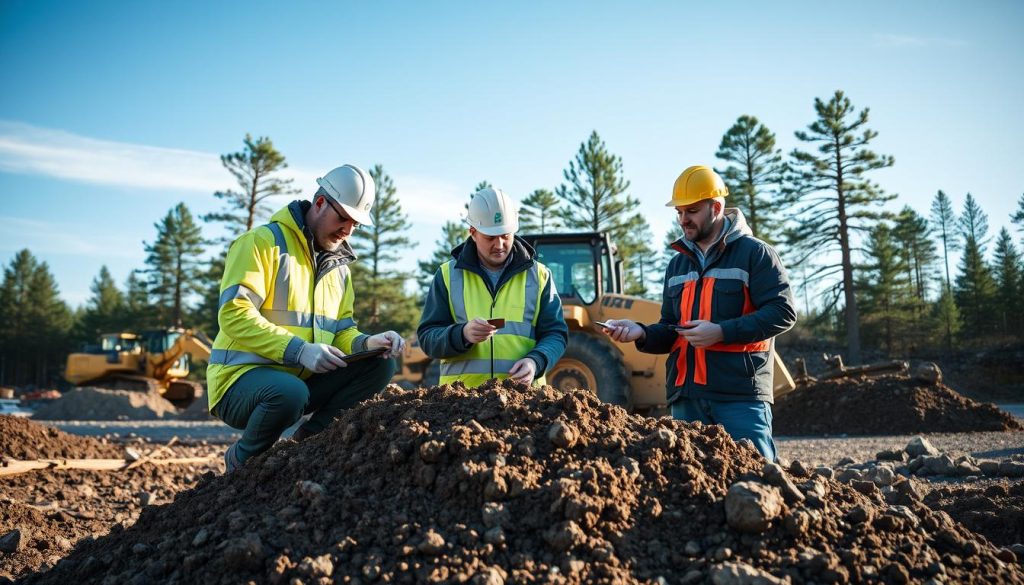 Prøvegraving i byggeprosjekter