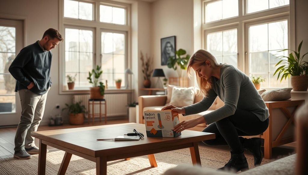 Radonmåling i hjemmet