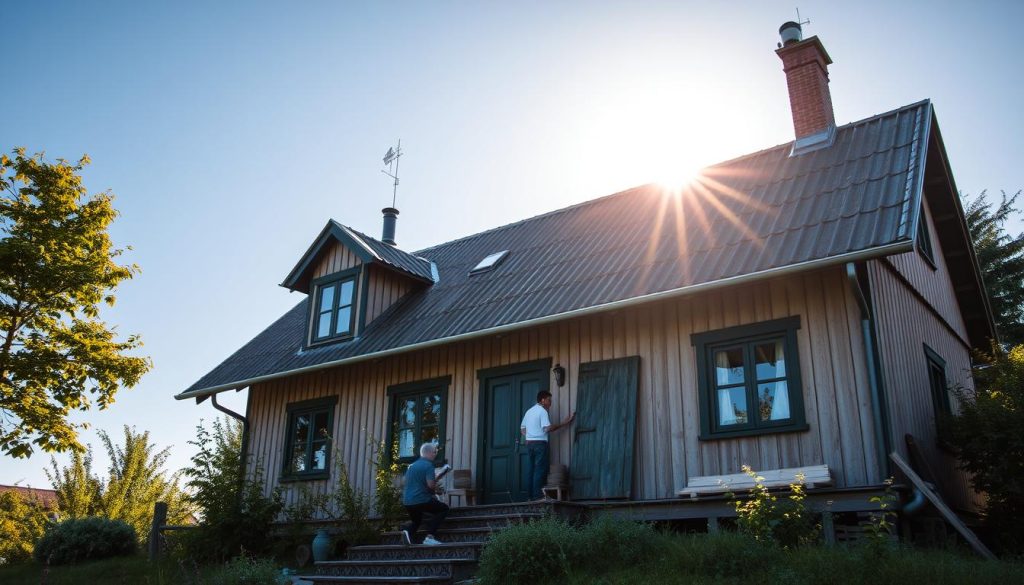 Renovering og ombygging av hus