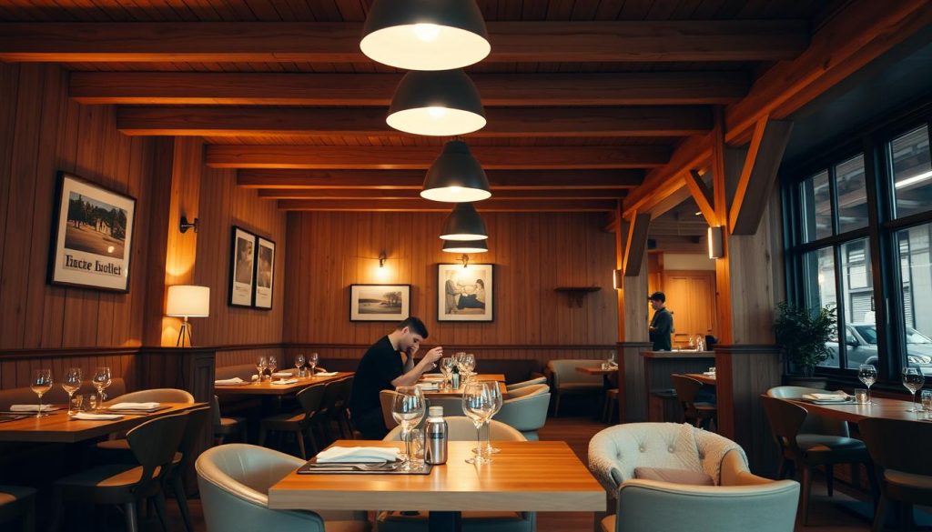 Restaurant interiørdesign