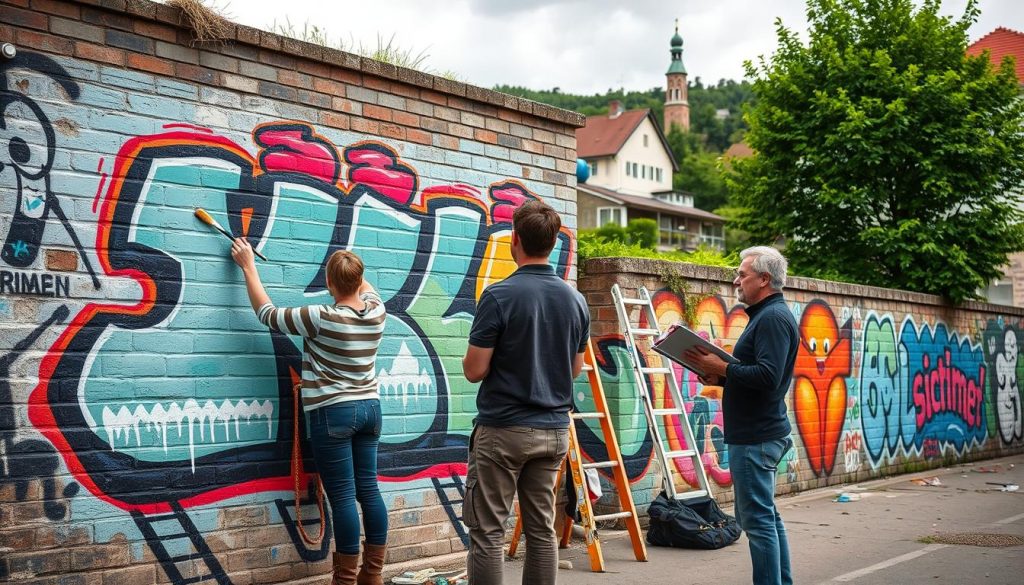 Restaurering av gatekunst kostnader