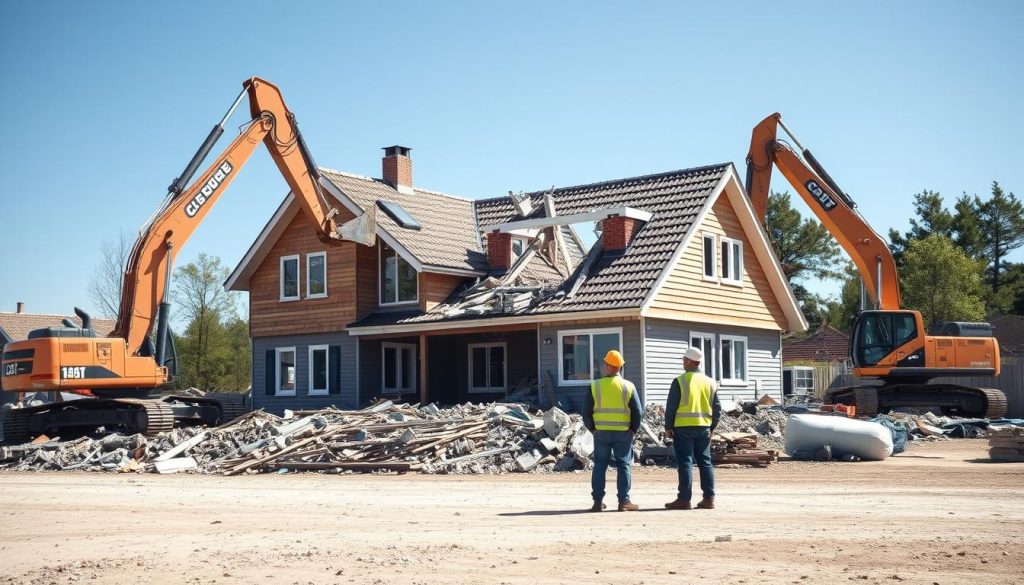 Rivningskostnader for hus