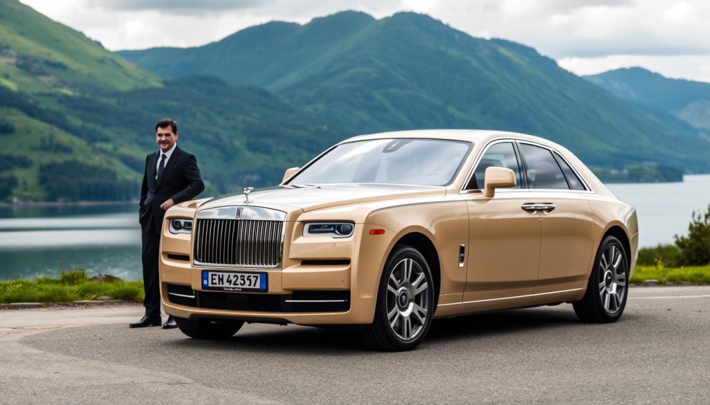 Rolls-Royce leiebil prisguide