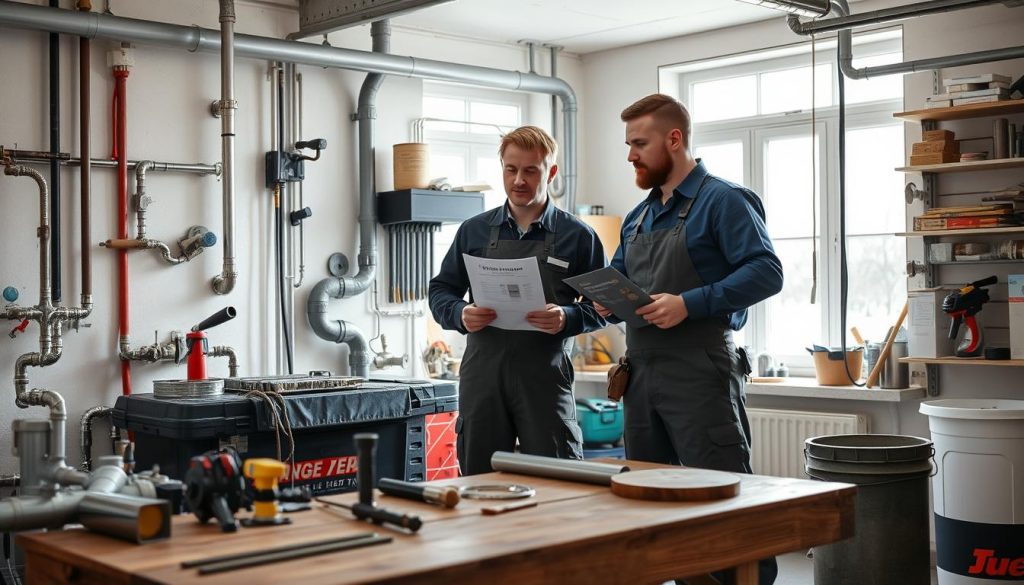 Rørlegger priseksempler