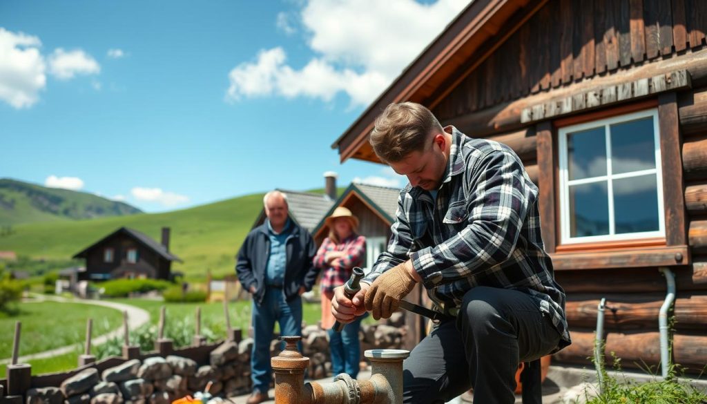 Rørlegger tjenester i norske byer