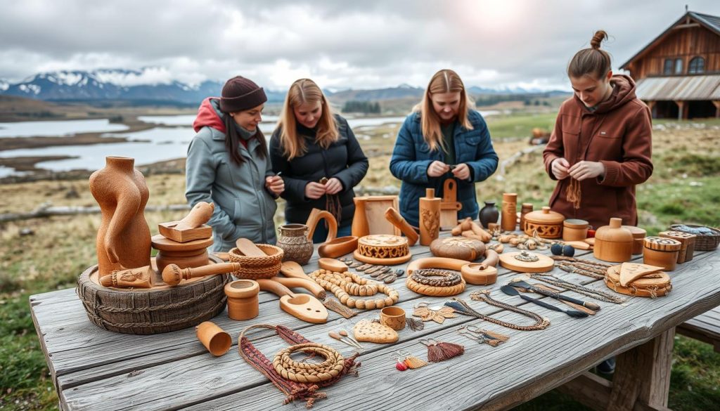 Samisk håndverk duodji produkter