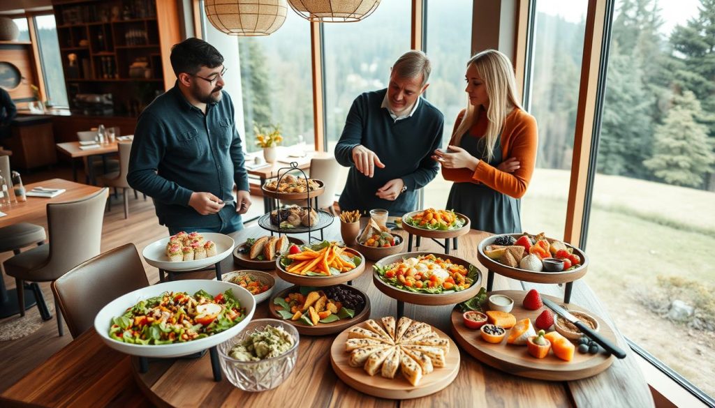 Sammenligning av cateringtilbud