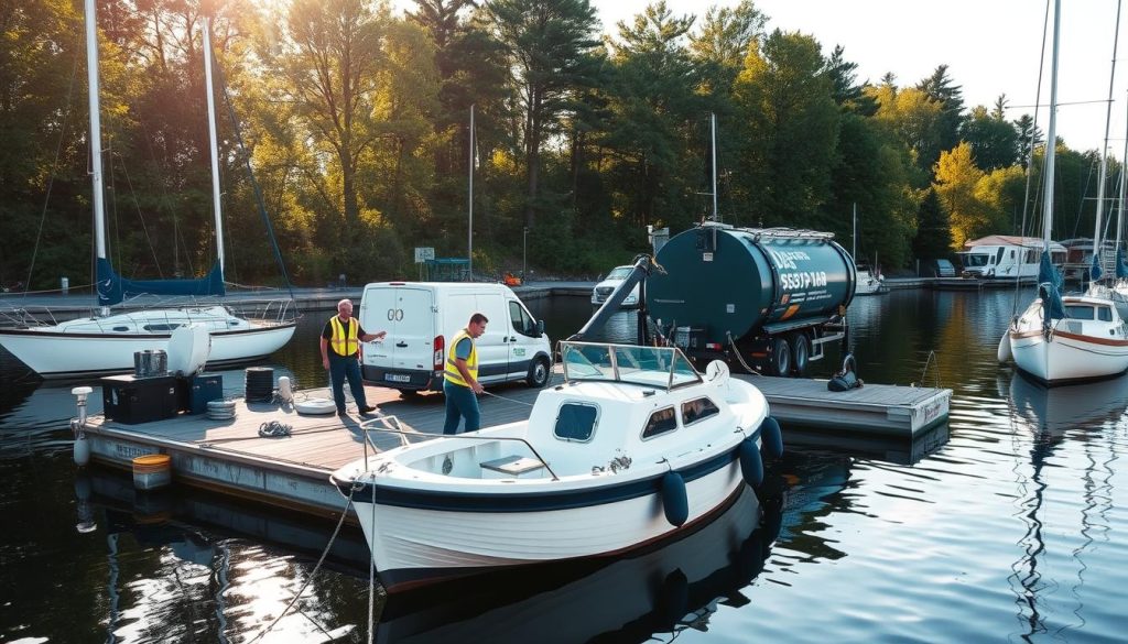 Septiktømming marina tjenester