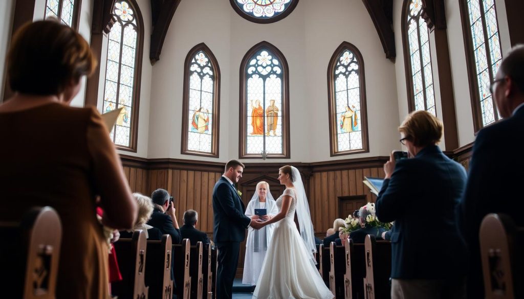 Seremonifotografering i kirke og lokaler