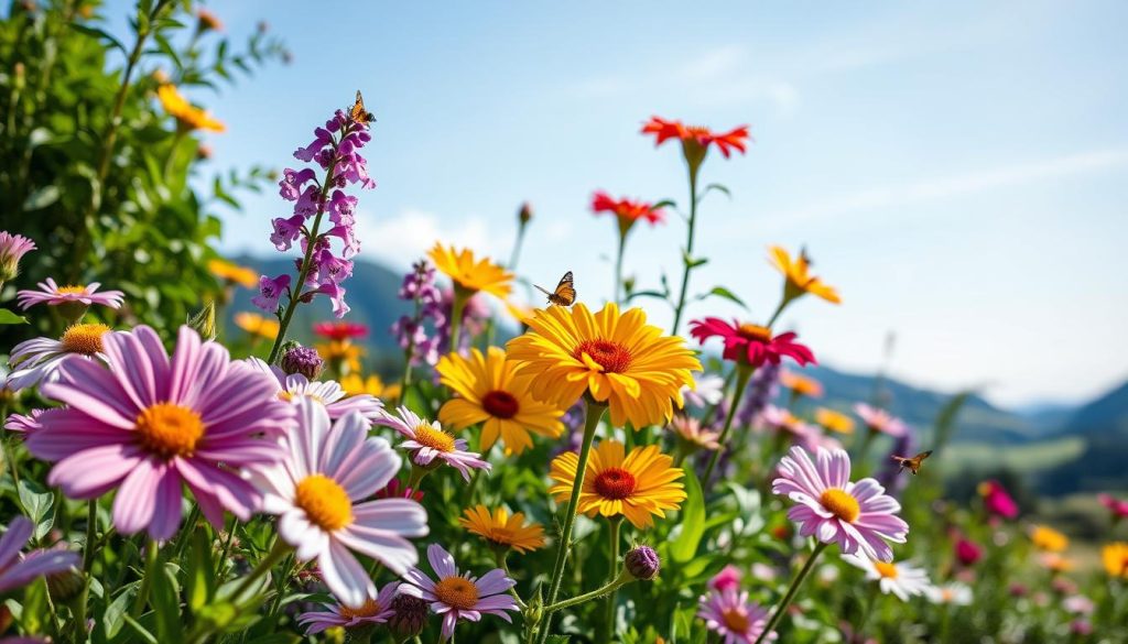 Sesongblomster i norsk hage