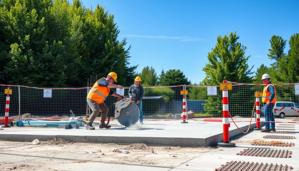 Sikkerhet ved betongskjæring