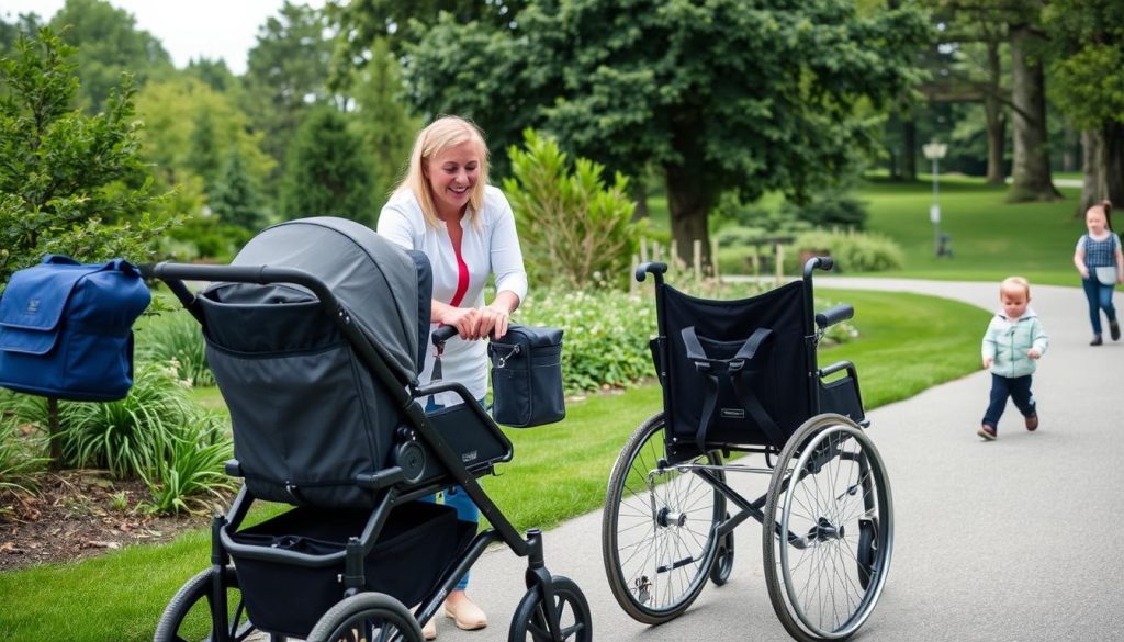 Sikkerhet ved leie av barnevogn og rullestol