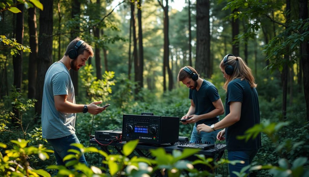 Silent Disco teknisk støtte