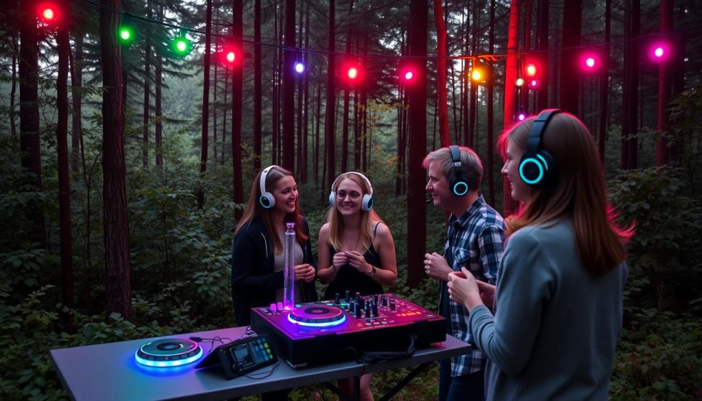 Silent Disco teknisk utstyr