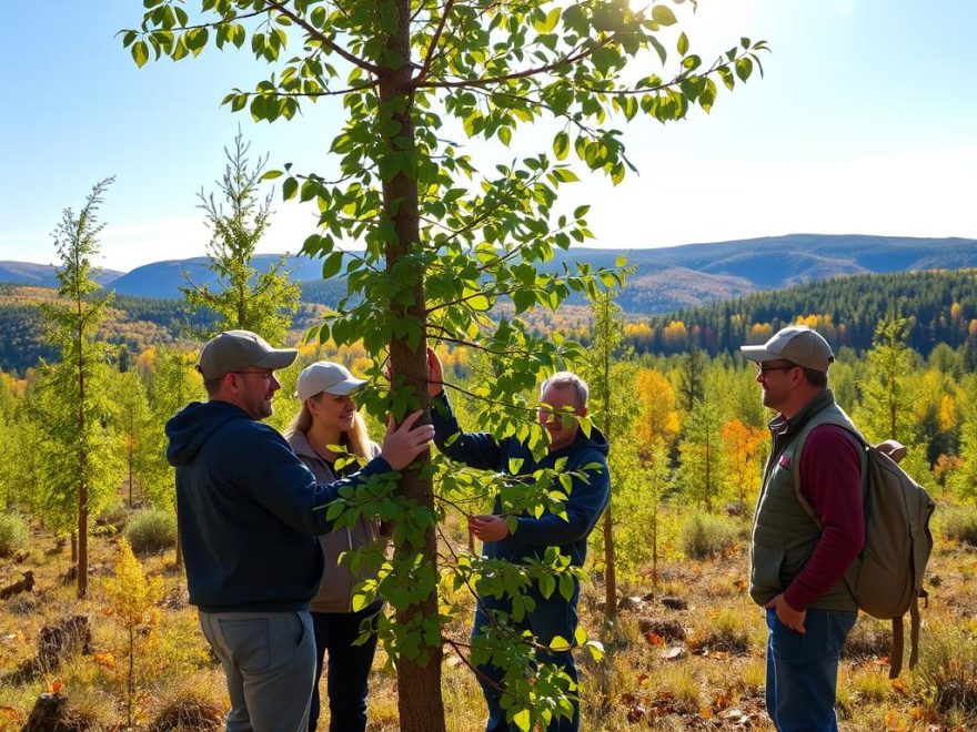 Skogforvaltning og -tjenester