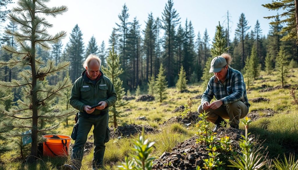 Skogpleie og beskyttelsestjenester