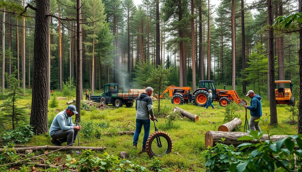 Skogsdriftskostnader oversikt