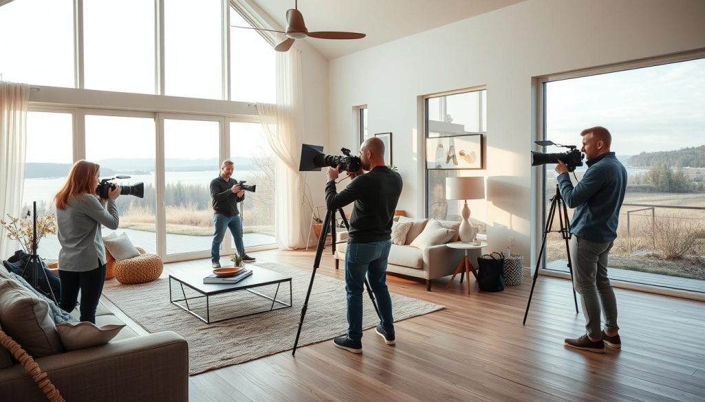 Skreddersydde interiørfotograferings tjenester