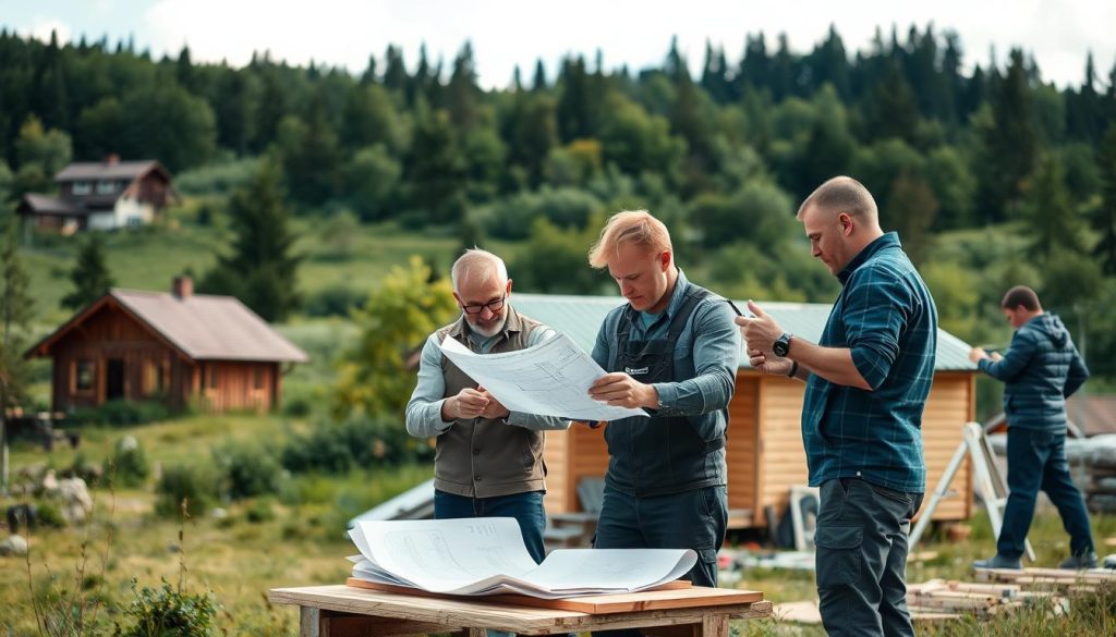 Småhus entreprenør tjenester